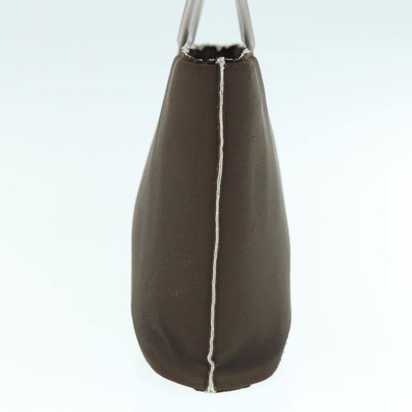 CHANEL Hand Bag Nylon Brown CC Auth bs11011 - Picture 4 of 16